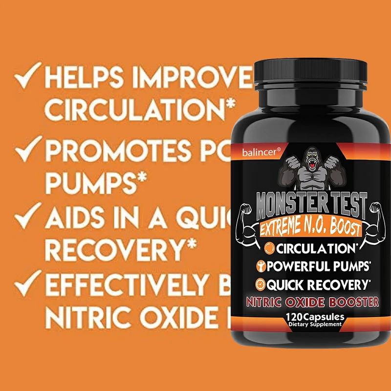 Nitric Oxide Capsules Natural  - Pre Workout Supplement review and price