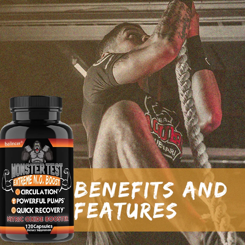 Nitric Oxide Capsules Natural  - Pre Workout Supplement review and price