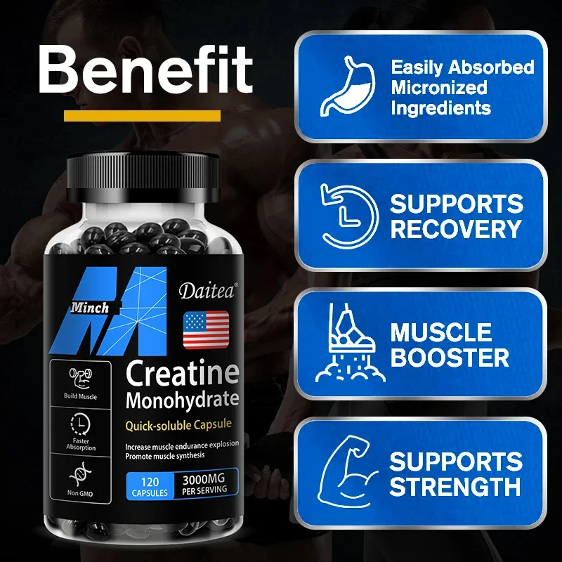 Daitea Creatine 3000 mg Monohy - Pre Workout Supplement review and price