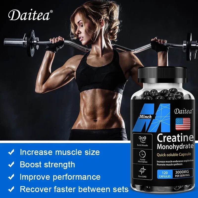 Daitea Creatine 3000 mg Monohy - Pre Workout Supplement review and price