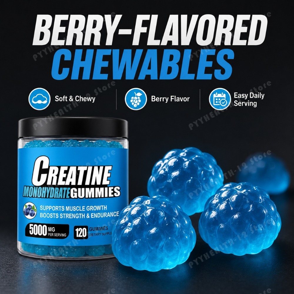 Creatine Monohydrate Gummies 5 - Pre Workout Supplement review and price