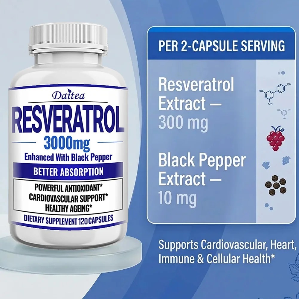 Resveratrol Supplement Capsule - Pre Workout Supplement review and price
