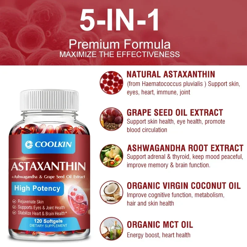 Astaxanthin - Promotes Cardiov - Pre Workout Supplement review and price