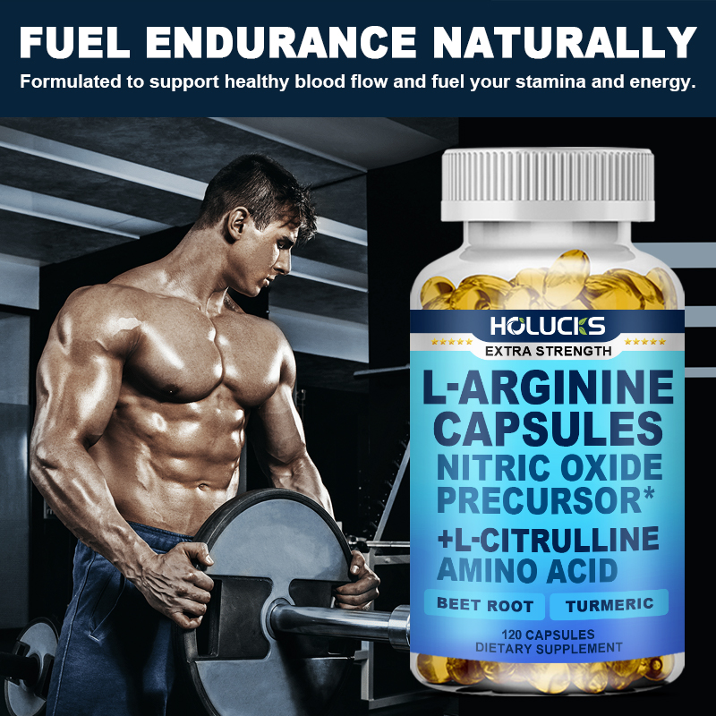 L-Arginine Capsules with L-Cit - Pre Workout Supplement review and price
