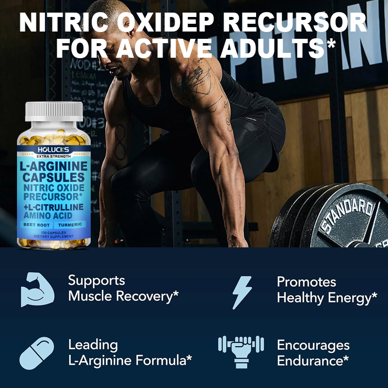 L-Arginine Capsules with L-Cit - Pre Workout Supplement review and price
